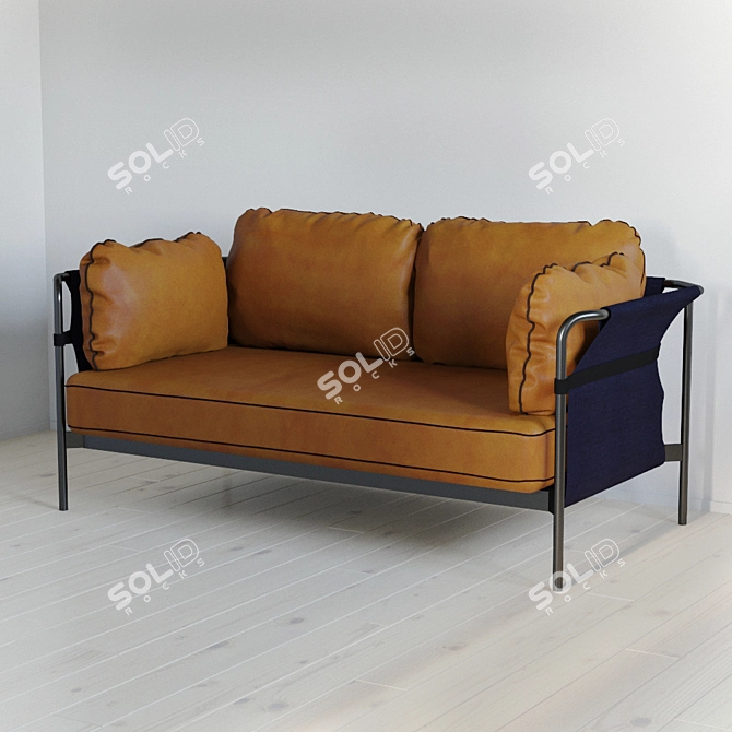 Modern Stylish Hay Can Sofa 3D model image 2