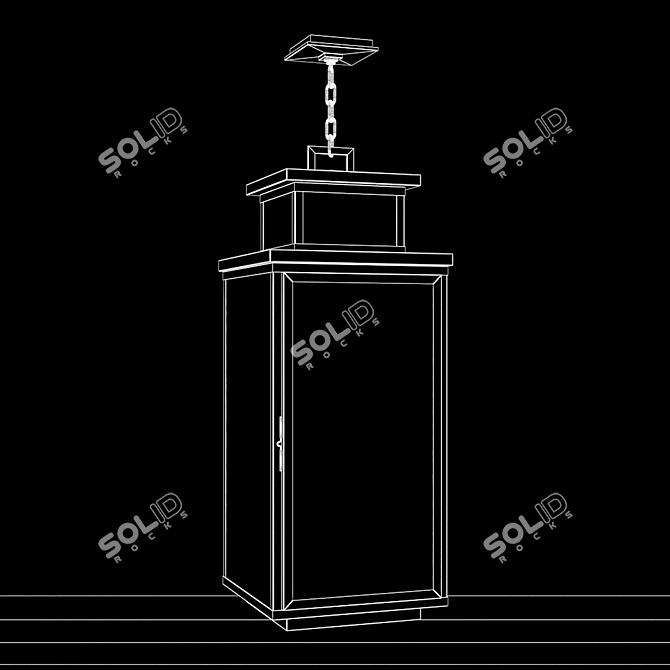 Elegant Fine Art Lamps Wiltshire 3D model image 2