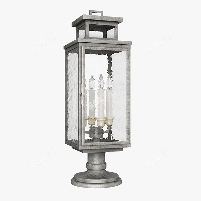 Stunning Fine Art Lamps 3D model image 1