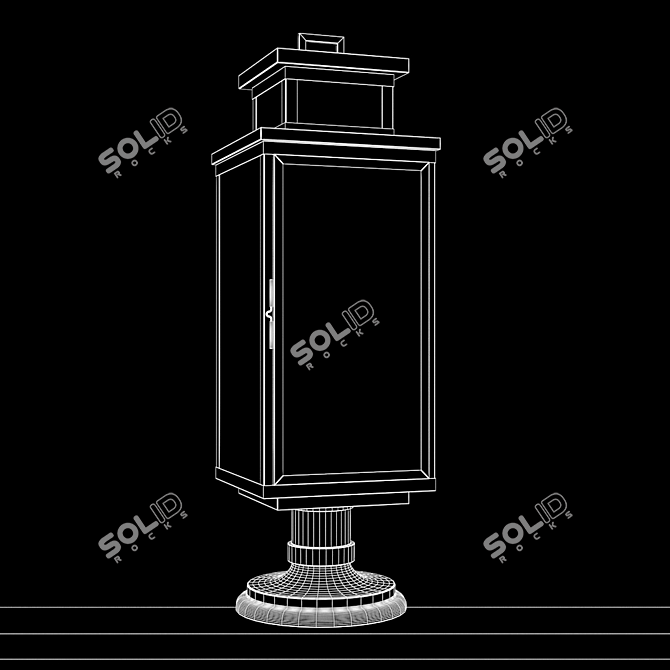 Stunning Fine Art Lamps 3D model image 2