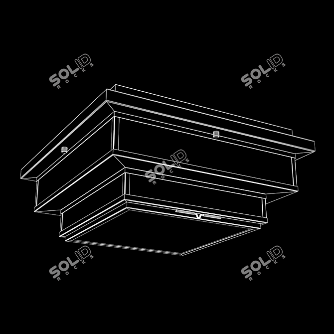 Elegant Wiltshire Fine Art Lamp 3D model image 2