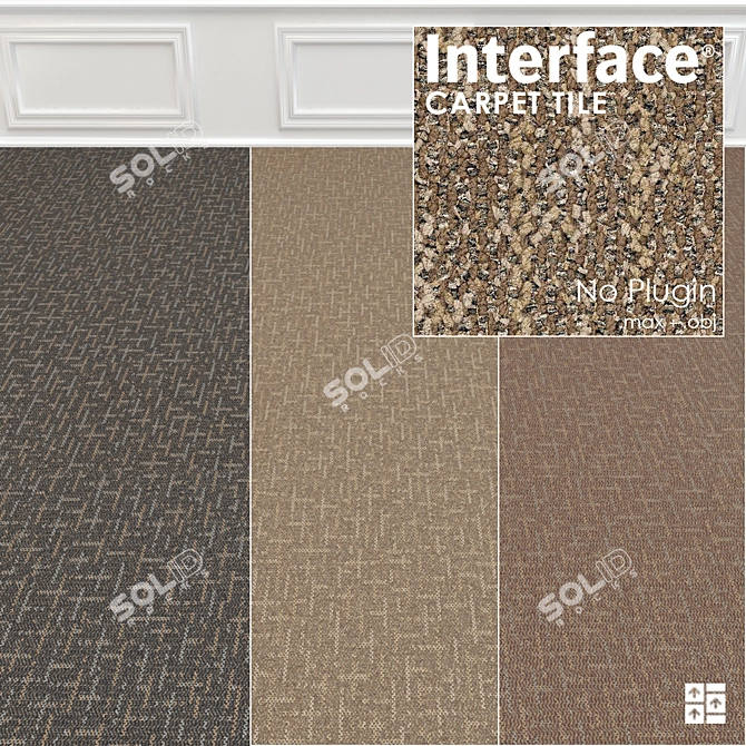 Wind II Texture Carpet: Versatile High-Res Tiles 3D model image 1
