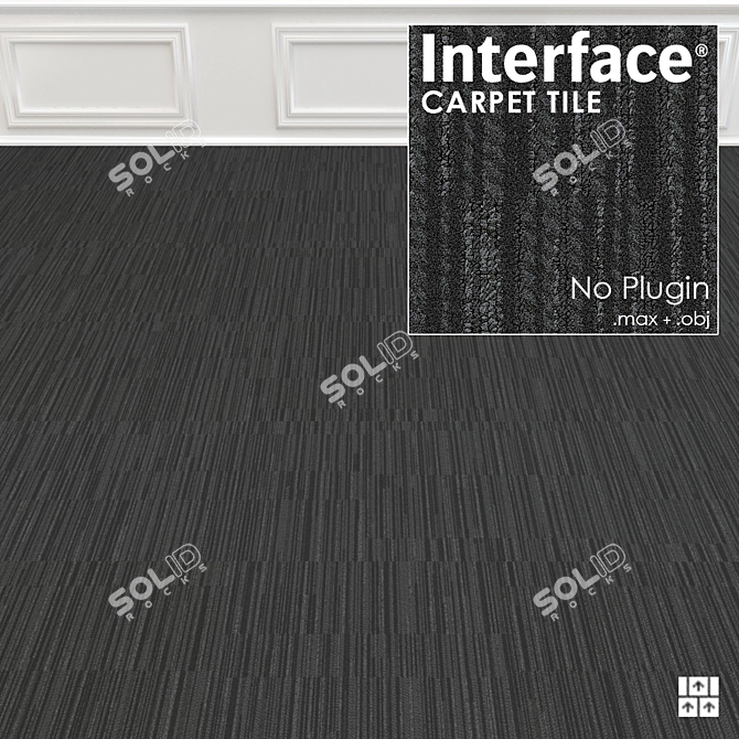 Interface CT102 104: High-Res Textured Carpet 3D model image 2