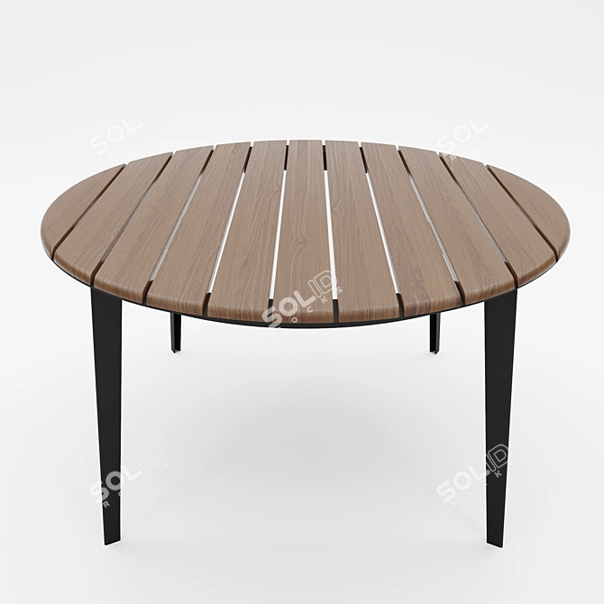 Railway Outdoor: Modern Outdoor Furniture by Luca Nichetto 3D model image 2