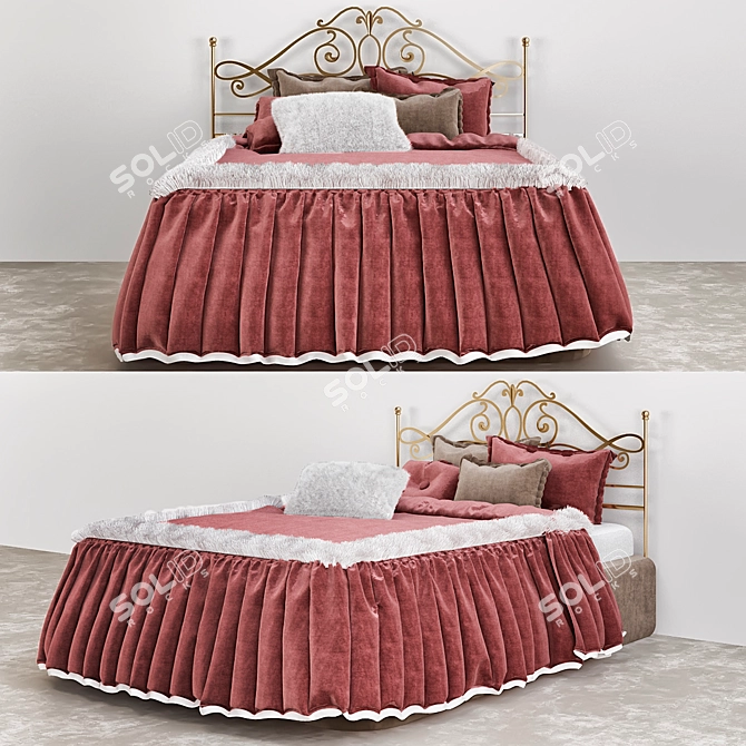 Cozy Dreams Baby Bedding 3D model image 1