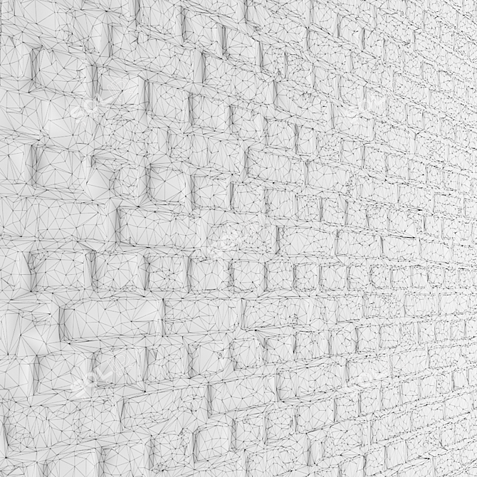 Brick Set 01
Unique Title: Weathered White Brick Set 3D model image 2