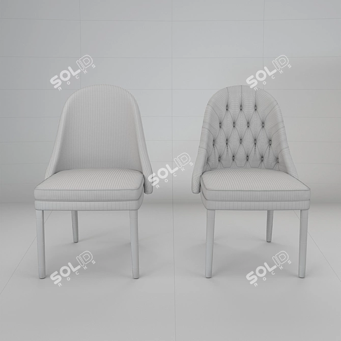 Modern Tonon Spirit Chair 3D model image 3