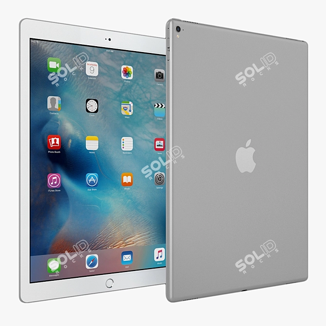 Ultimate Apple iPad Pro 12.9"- The Perfect Multimedia Companion 3D model image 2