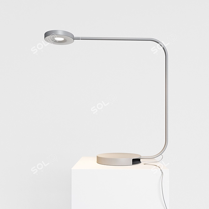 Sleek and Stylish: IKEA UPPERLIG Table and Floor Lamps 3D model image 1