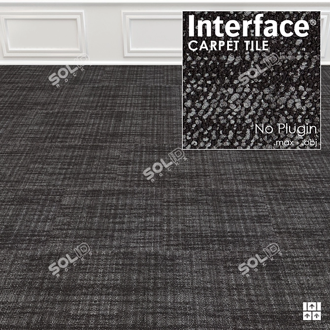 Contemplation Texture Carpet: 24 High-Res Options 3D model image 2