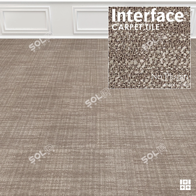 Contemplation Texture Carpet: 24 High-Res Options 3D model image 3