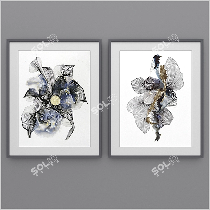 Abstract Artwork: 10 Stunning Pieces 3D model image 2