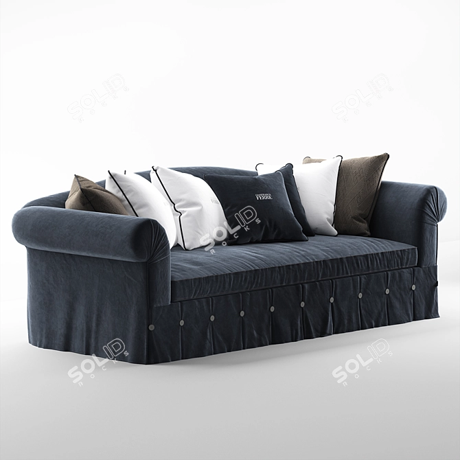 Gianfranco Ferre Stephany Sofa 3D model image 2