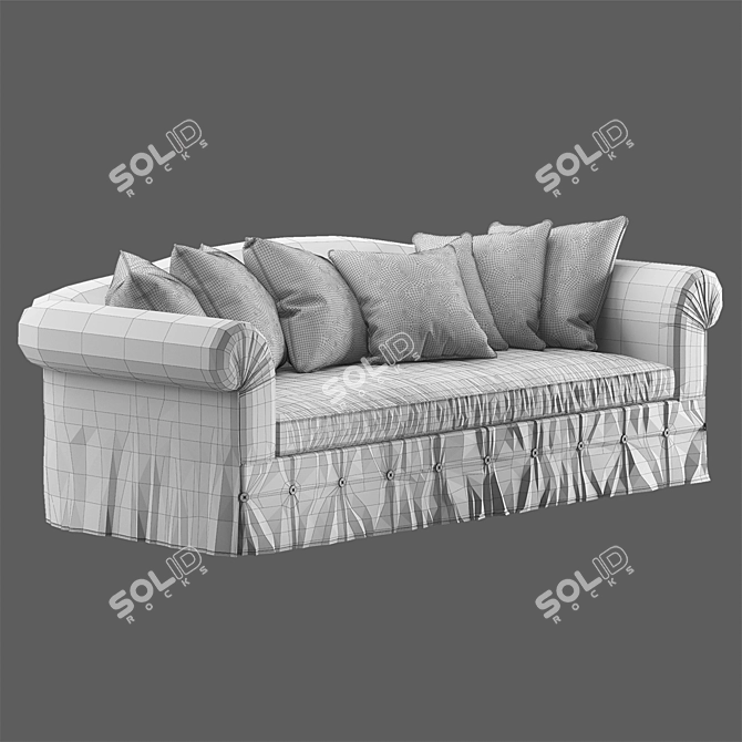 Gianfranco Ferre Stephany Sofa 3D model image 3