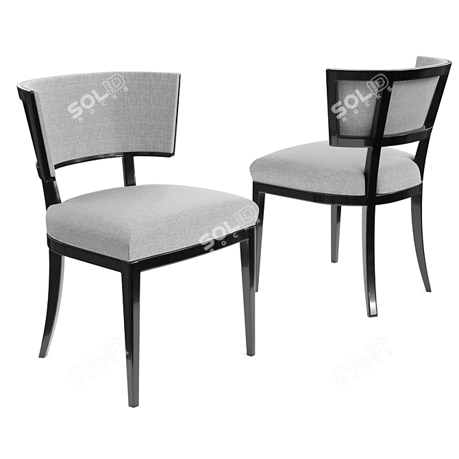 Arudin Dining & Game Chairs R781 (Custom Sizes Available) 3D model image 1