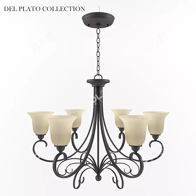 Sea Gull "Del Plato" Chandelier Collection 3D model image 1