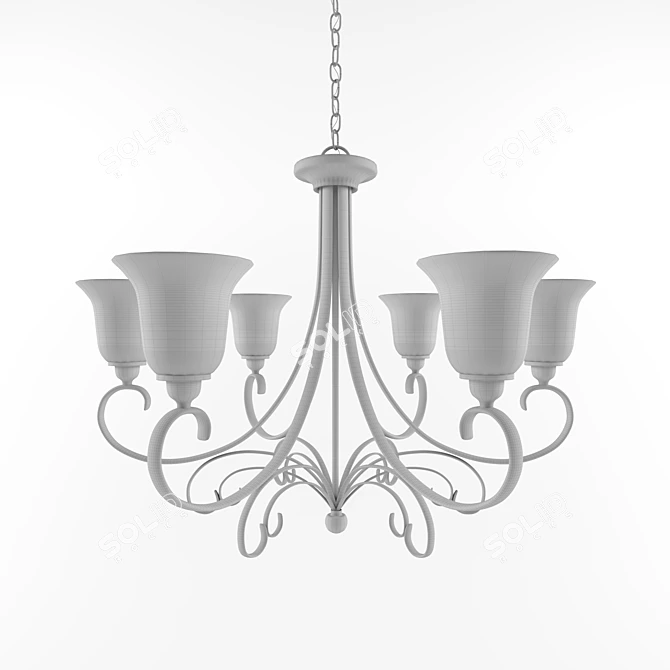 Sea Gull "Del Plato" Chandelier Collection 3D model image 3