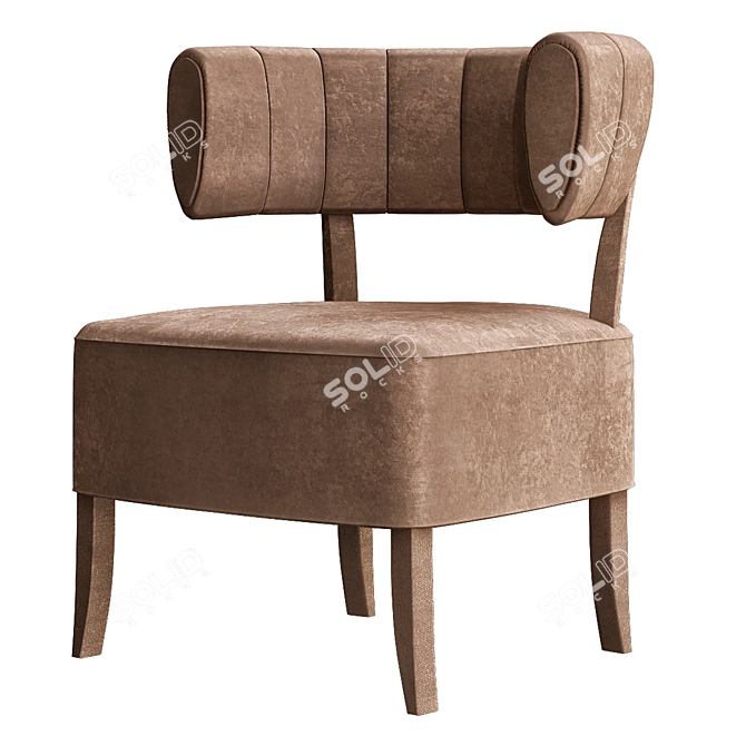 Munna Aileen Armchair: Perfect Comfort 2017 3D model image 1