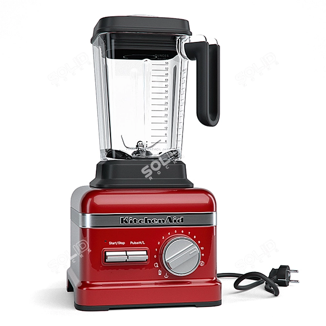 Premium KitchenAid Pro Blender 3D model image 1