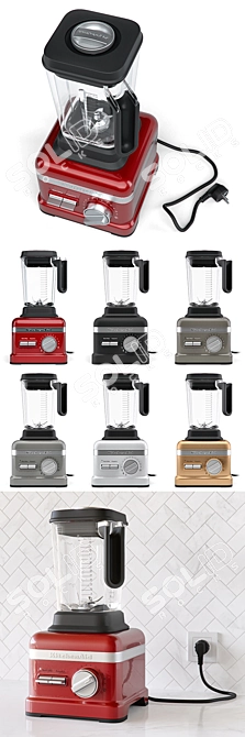 Premium KitchenAid Pro Blender 3D model image 2