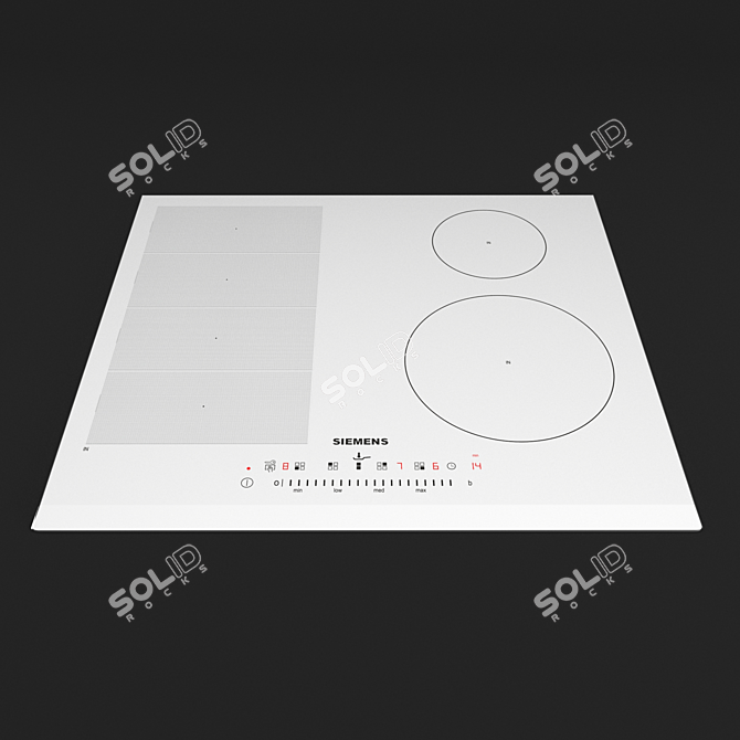 Siemens iQ700 Bevelled Edge Hob 3D model image 2