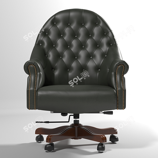 Sleek Carpaccio Armchair: Deluxe Design 3D model image 2