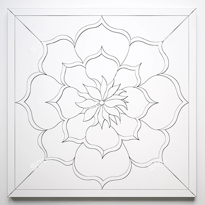 Classic Progènie Parquet - Simon 3D model image 3