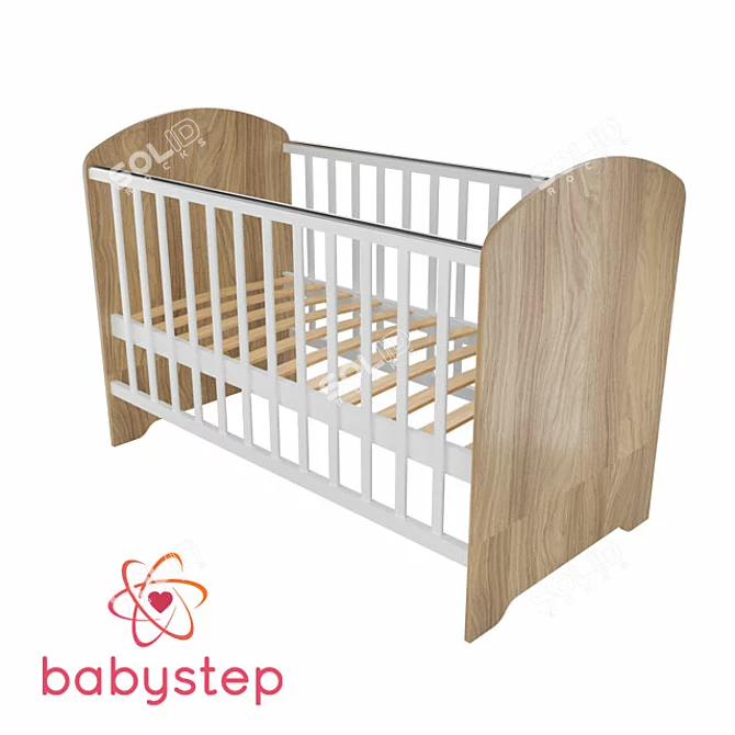 Grow with Me Cot-Transformer: BabyStep Feast 3D model image 2