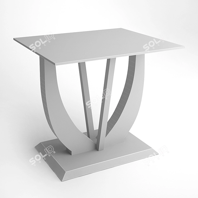 Garda Decor Magazine Table 3D model image 2