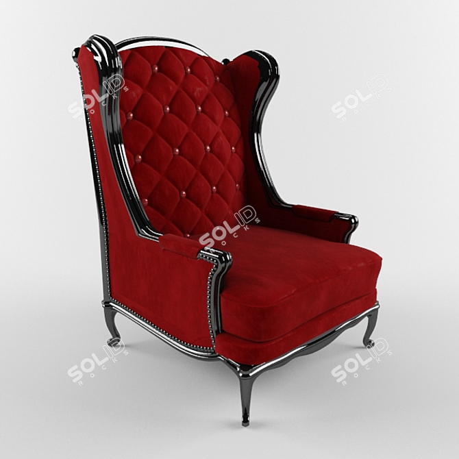 Cozy Comfort Armchairs 3D model image 1