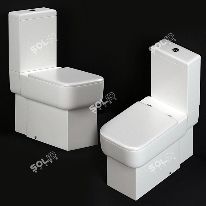 Metropolitan Collection 620x337 Toilet 3D model image 1
