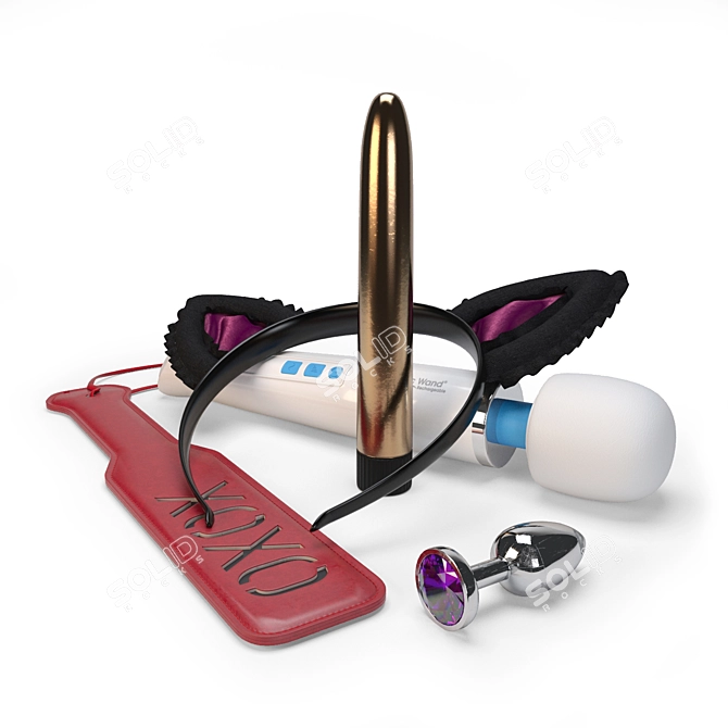 Intimate Pleasure Set: Versatile, Sensual 3D model image 1