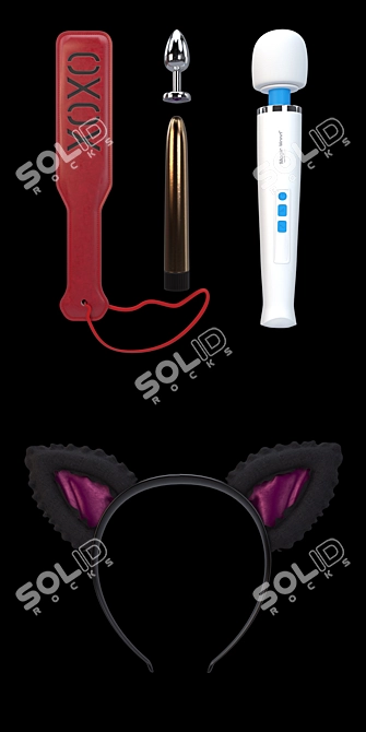 Intimate Pleasure Set: Versatile, Sensual 3D model image 2