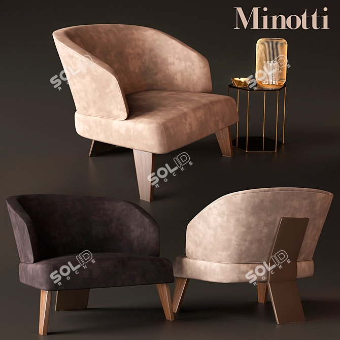 Elegant Minotti Creed Chair
Stylish Minotti Brisley Coffee Table
Stunning Zara Home Lantern
Chic 3D model image 1