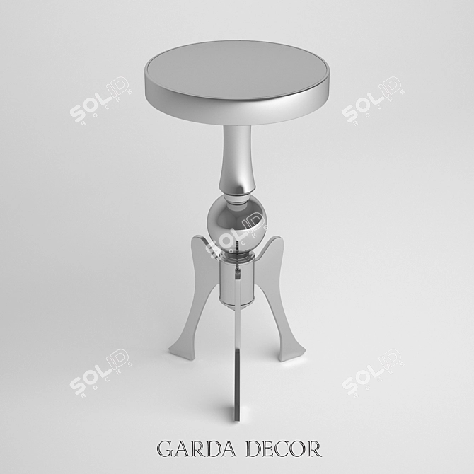 Garda Decor Magazine Table | Stylish & Compact 3D model image 1
