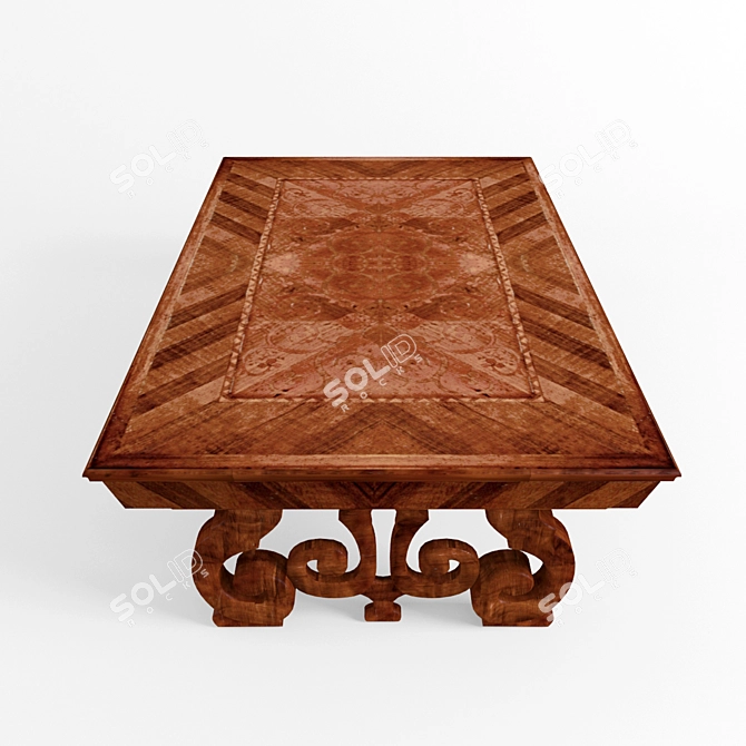 Artistic BROTTO Table: VA 1072R 3D model image 2