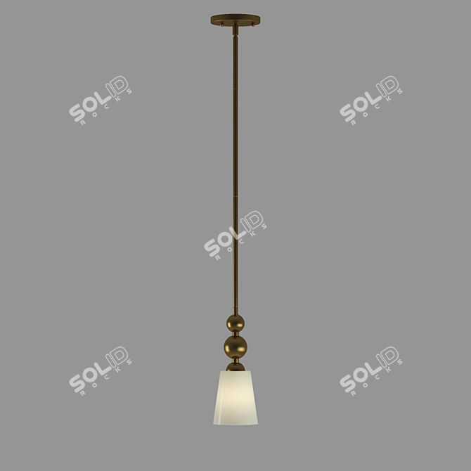 Hinkley Zelda Pendant Light 3D model image 2
