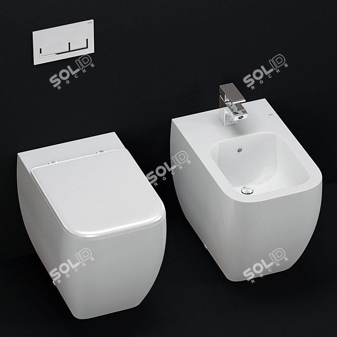 Sleek and Convenient RAC Metropolitan 3D model image 1