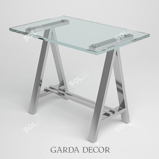 Garda Decor Magazine Table 3D model image 1