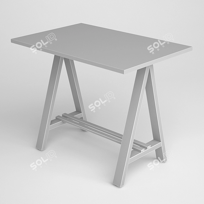 Garda Decor Magazine Table 3D model image 2