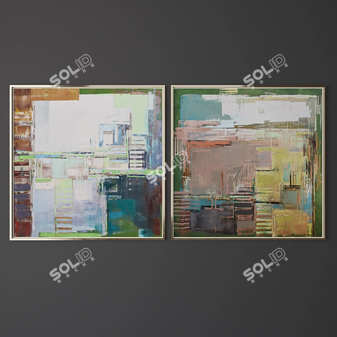 Modern Art Set: Max 2012, Max 2014, FBX 3D model image 2