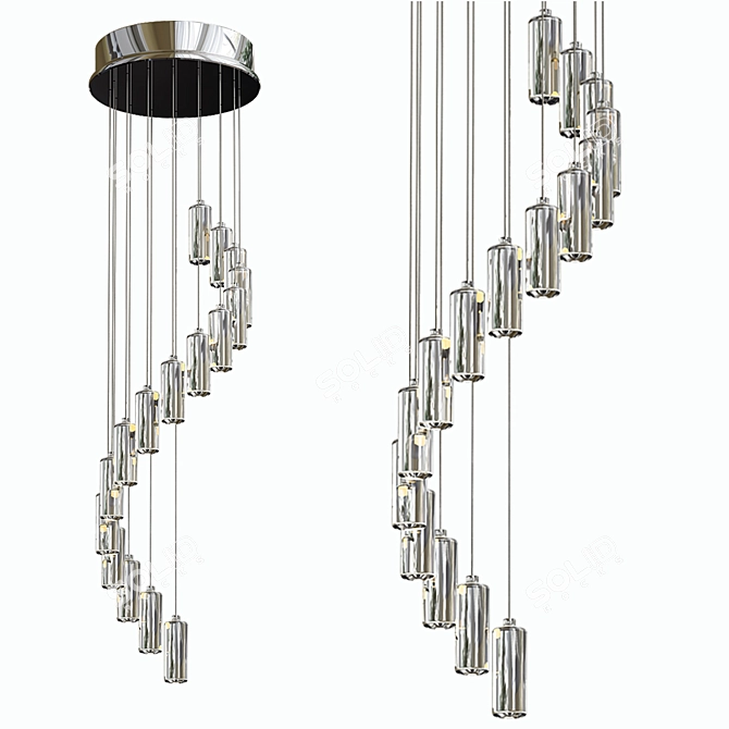 Innok Transparent Candle 3D model image 1