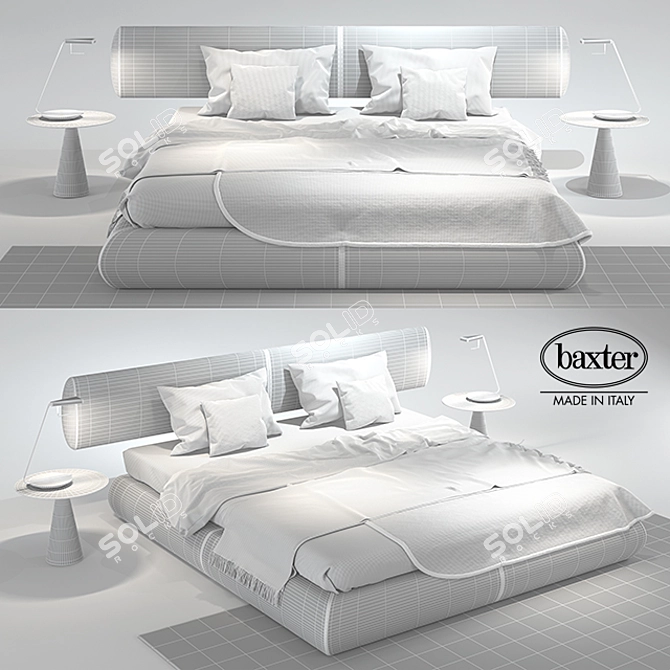Cozy Haven Spring Bed 3D model image 3