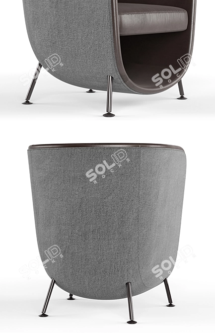 Pocket Chair | Modern Design | Stone Designs 3D model image 2