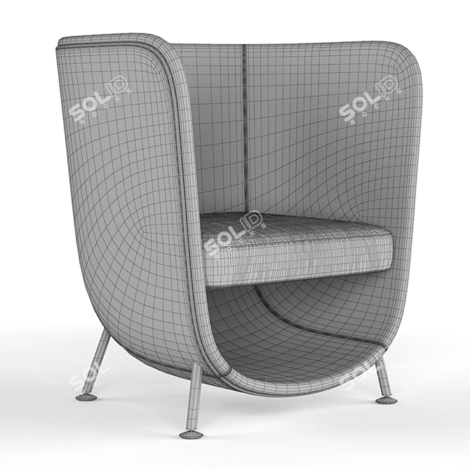 Pocket Chair | Modern Design | Stone Designs 3D model image 3