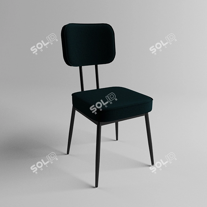 Tsinos P & Son's 475 Metal Chair 3D model image 2
