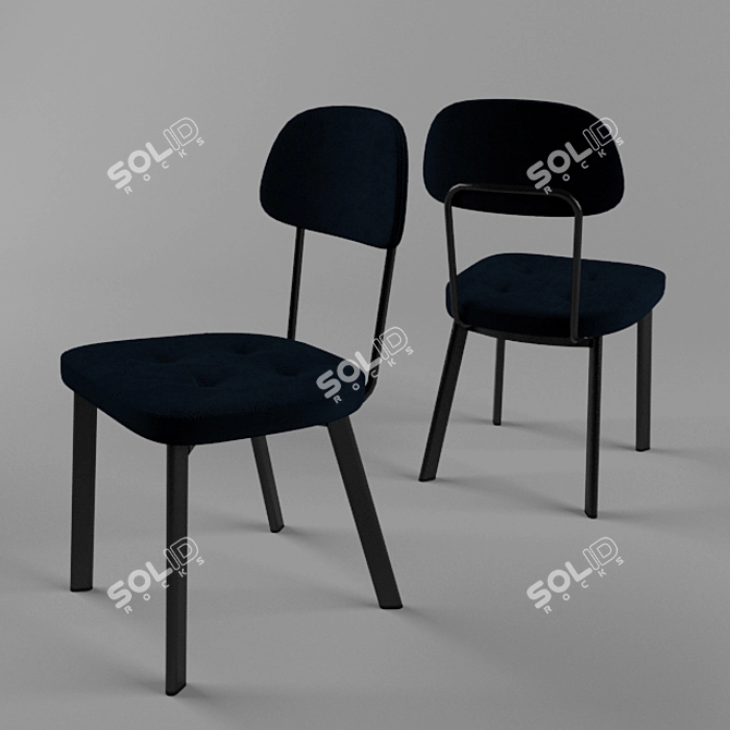 Tsinos P & Son's Metal Chair 3D model image 1