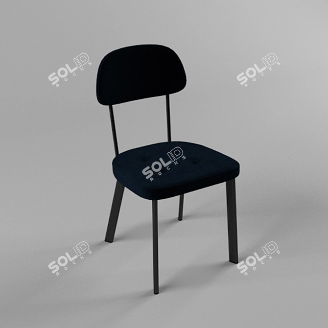 Tsinos P & Son's Metal Chair 3D model image 2