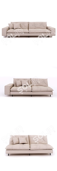 Bonaldo Avarit Collection Sofa 3D model image 2