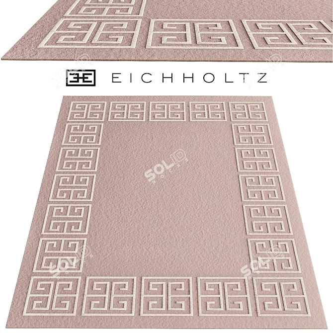 Eichholtz Frame Carpets: Timeless Elegance 3D model image 1